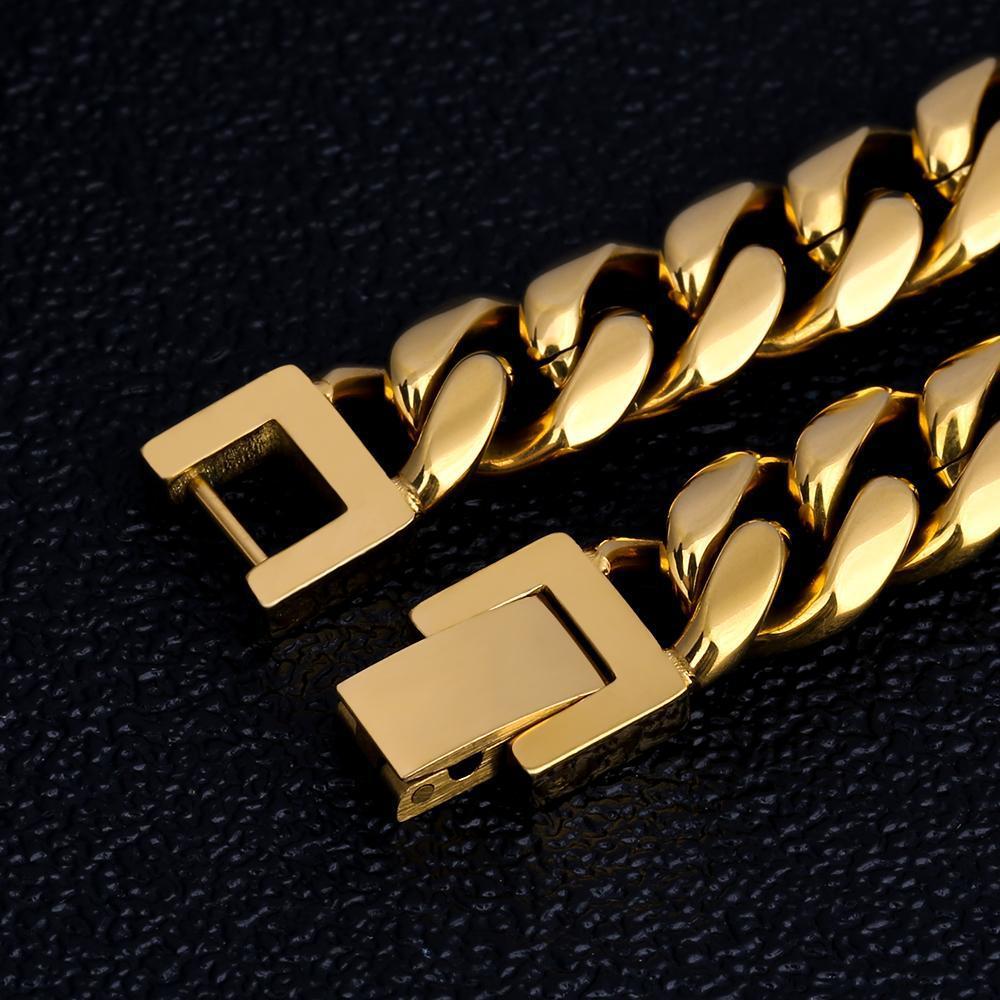 Stainless Steel Cuban Necklace