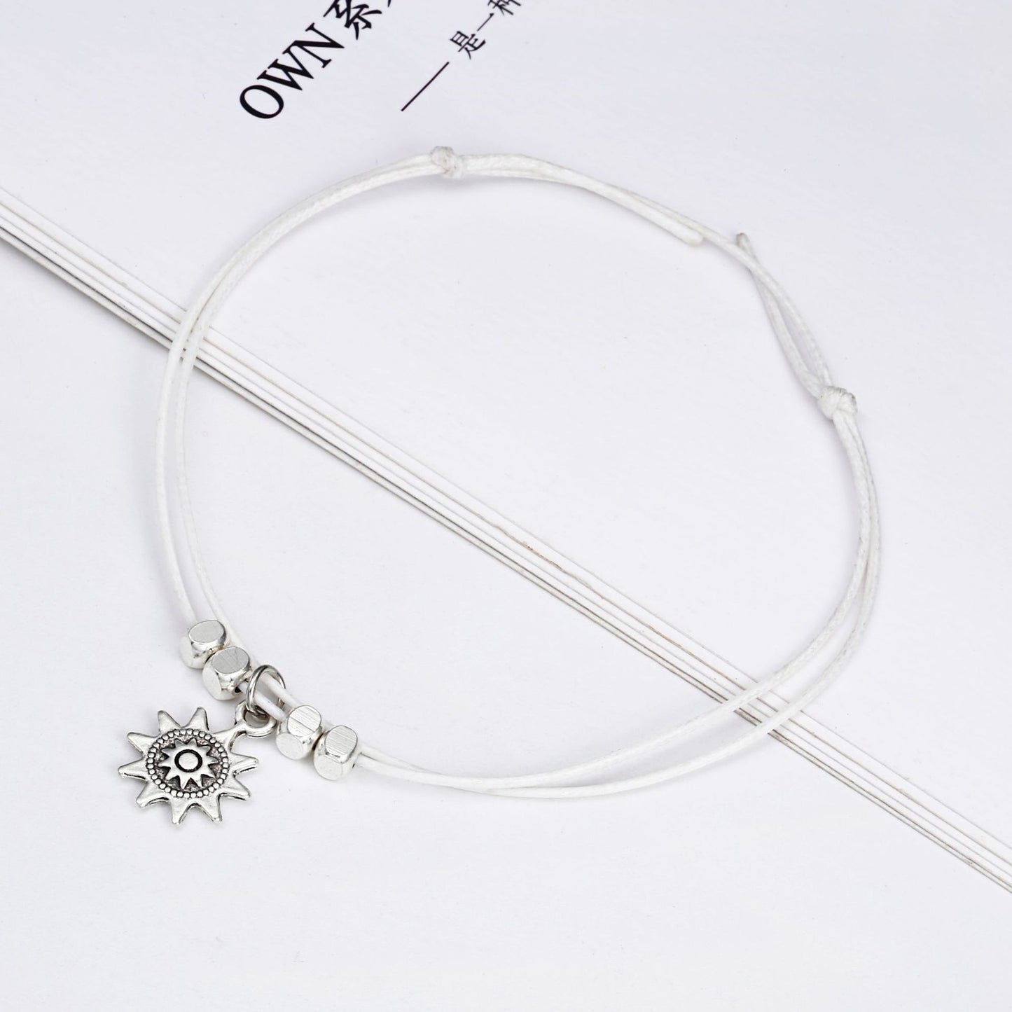 Hot-Selling Popular Foot Jewelry In Europe And America, Sun Elephant Multilayer Retro Fashion Lady Anklet, Alloy Anklet Wholesale